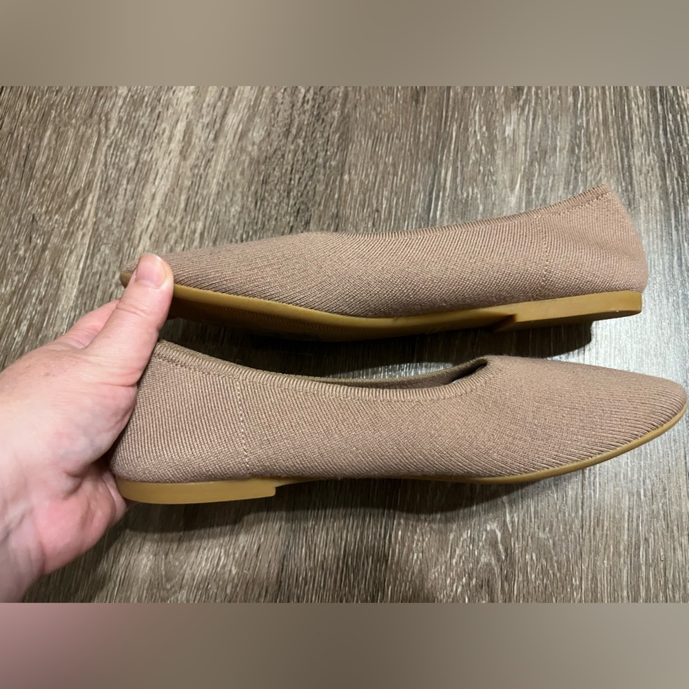 Everlane The Day Glove in ReKnit Cinnamon Latte Size 8.5 - Picture 9 of 10